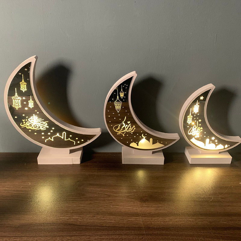 Creative Moon-Shaped Desk Decor